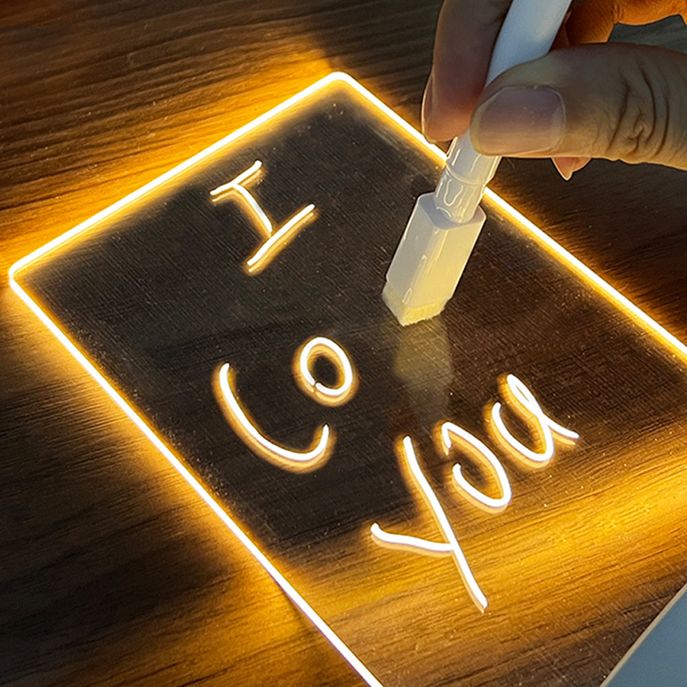 ✨ Creative LED Message Board – Write & Make It Glow