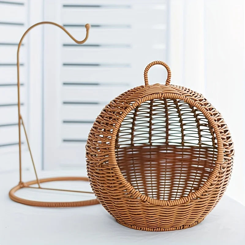 Luxury Cat Basket β Cozy & Stylish
