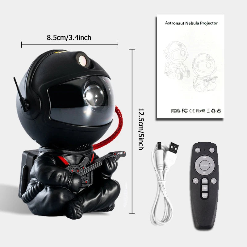 ๐ Astronaut Galaxy Star Projector Night Light