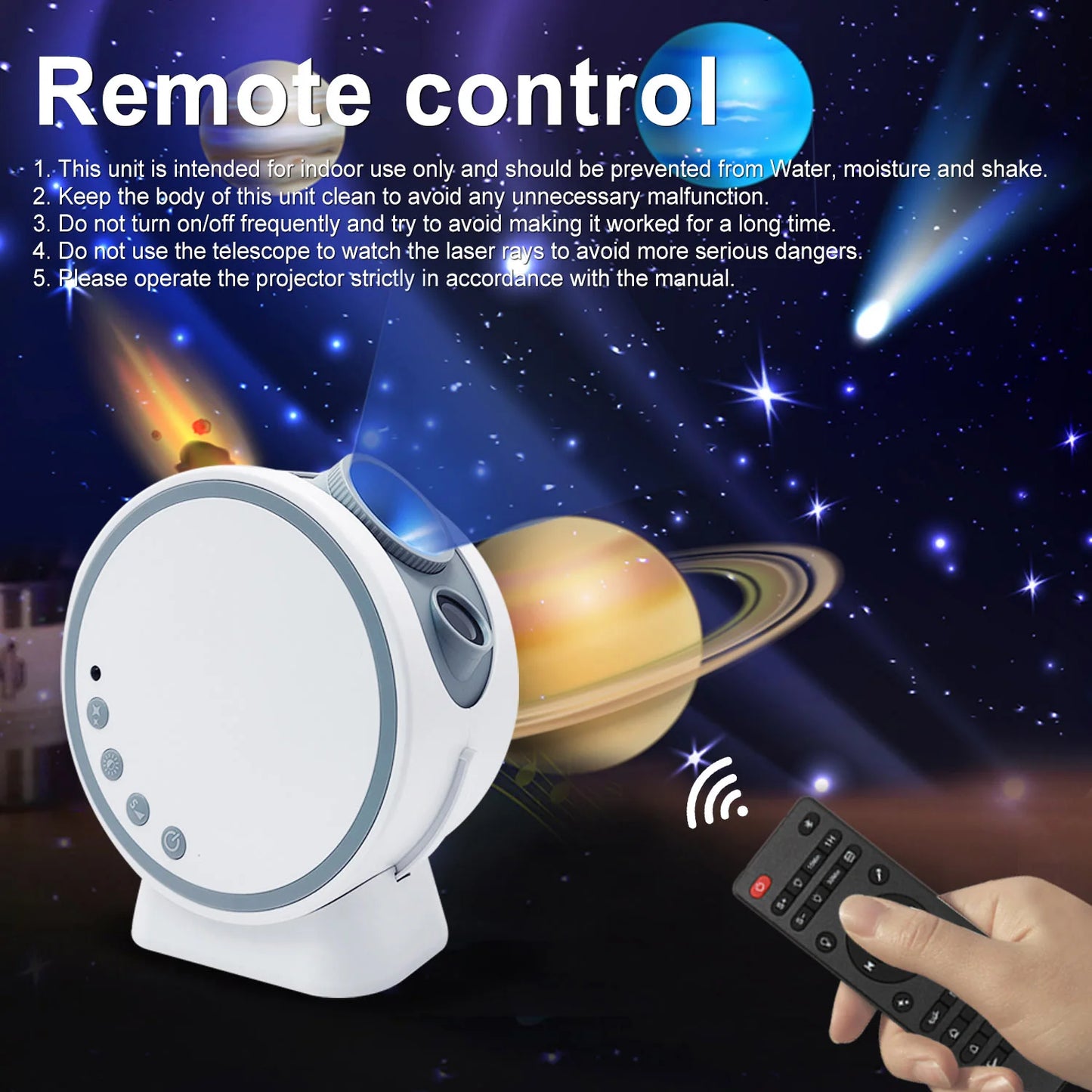 Galaxy Projector - "Sleep Under the Stars"
