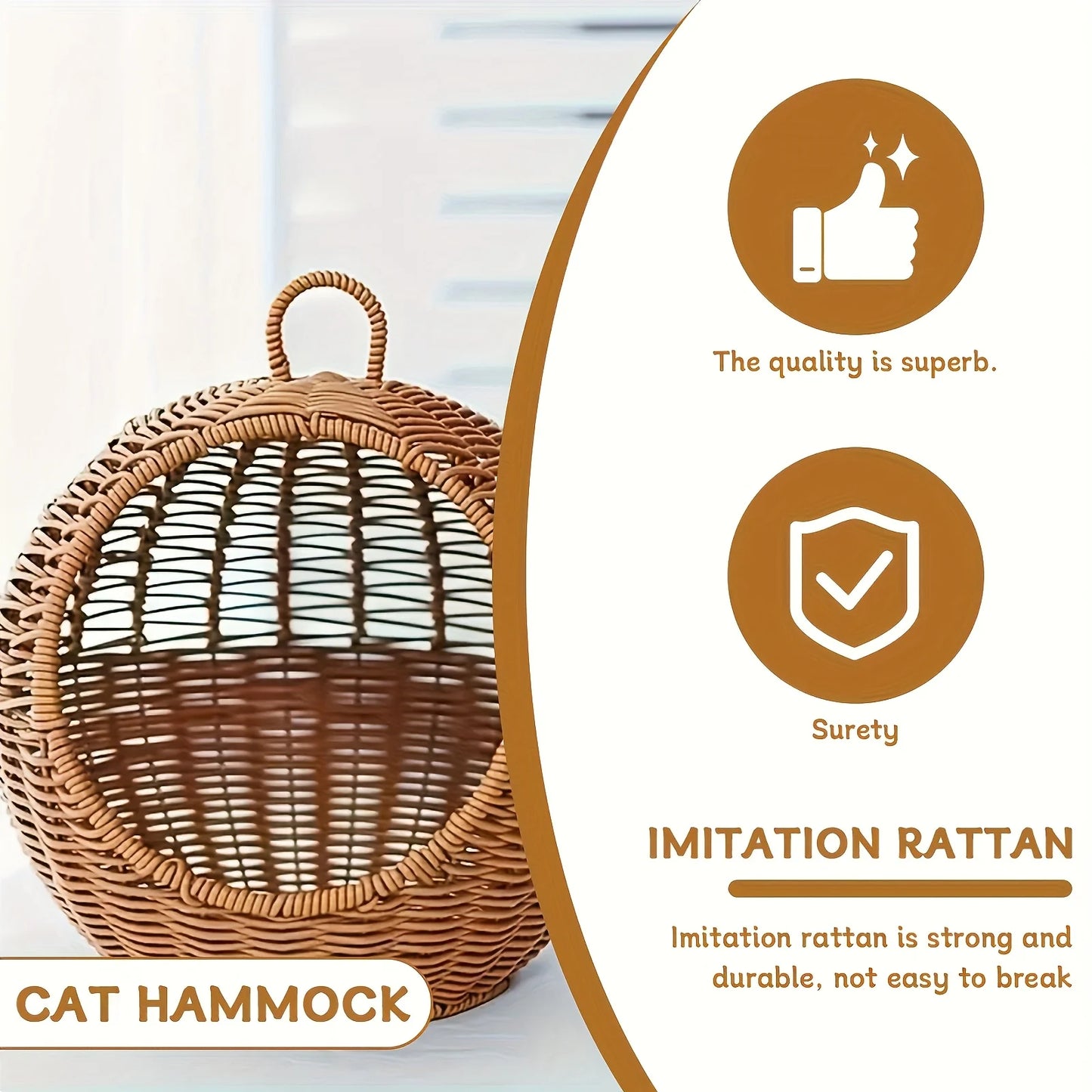 Luxury Cat Basket β Cozy & Stylish