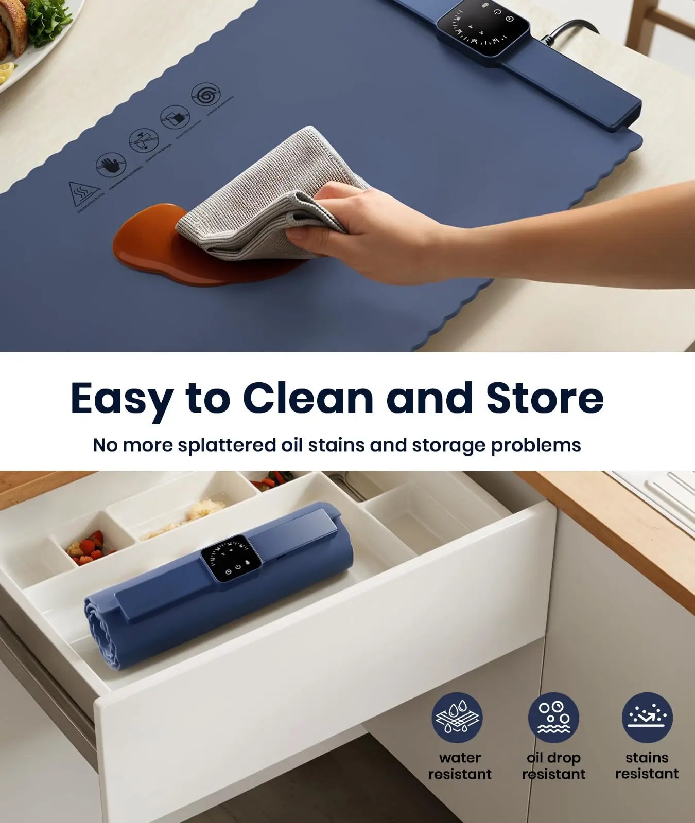 WarmServe Buffet Heating Mat β Party Tray Warmer with Timer π₯π