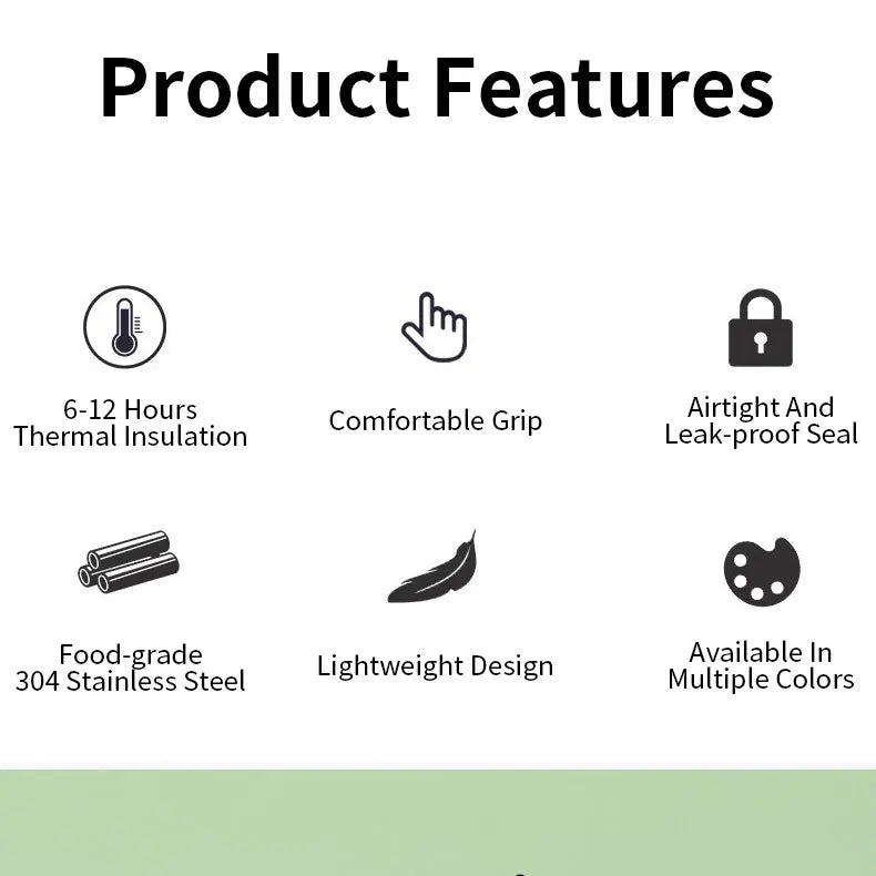 Vacuum Tumbler with Lid Stainless Steel Portable Water Bottle with Dazzling Handle Insulated Tumbler Tote Handle 20 30 OZ