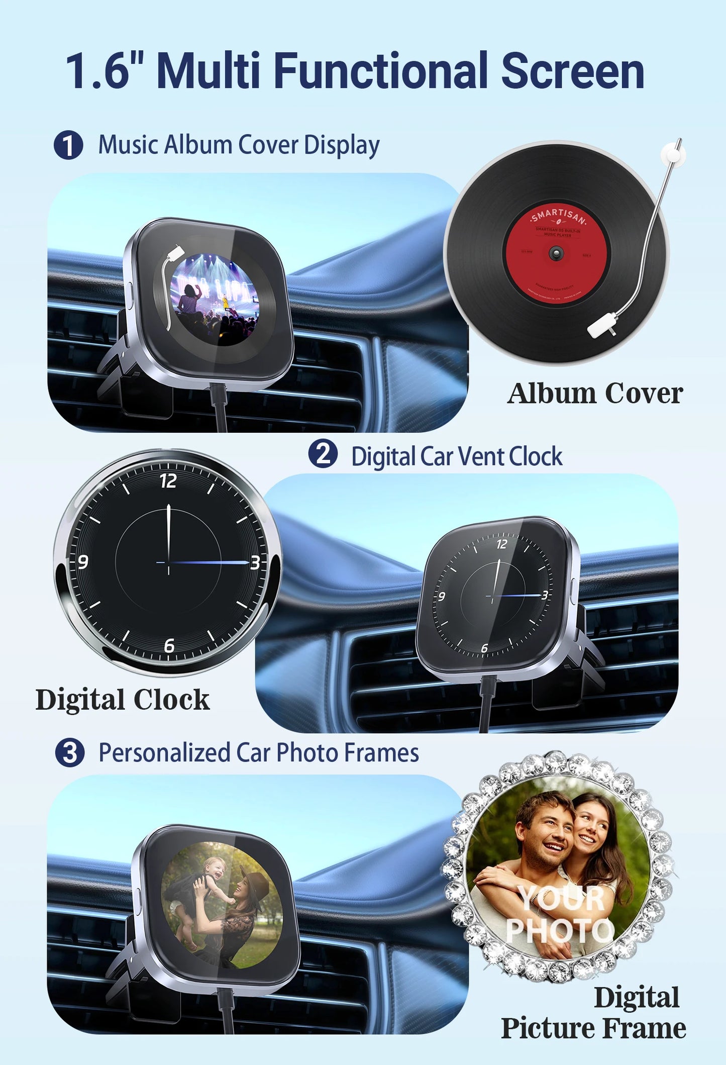 CarPlay Freedom: Wireless Adapter with Display