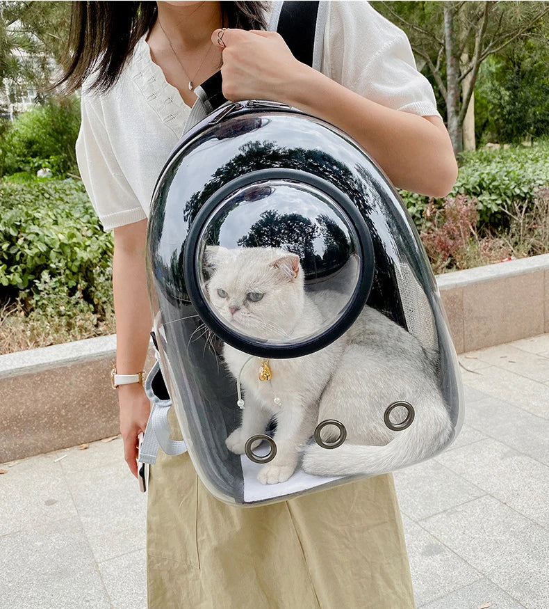 Space Capsule Pet Backpack β Travel with Style & Comfort ππΎ