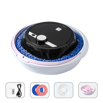 Rechargeable Smart Floor Cleaning Mop Robot – Ultra Quiet & Powerful