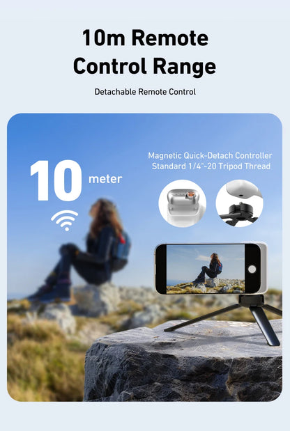TELESIN Pro Phone Shooting Grip – Remote Control & Stable Shots 🚀
