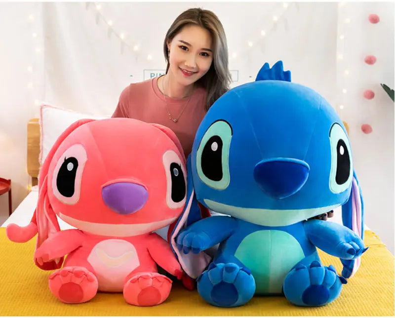 Giant Lilo & Stitch Plush – Soft Hug Pillow Toy