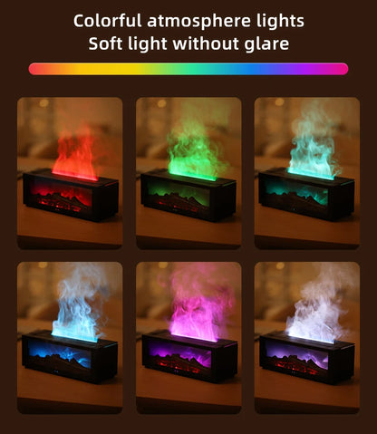 Fireplace Effect Essential Oil Diffuser
