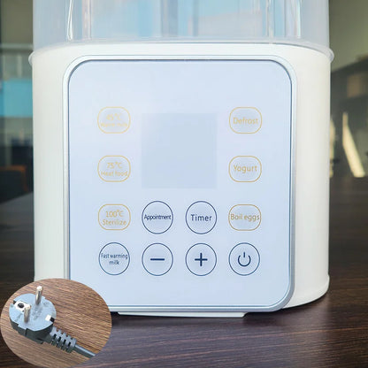 ThermoBub™ – 6-in-1 Baby Bottle Warmer & Steriliser with Temp Control
