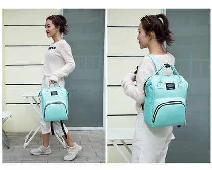 Premium Baby Diaper Bag – Stylish, Durable & Spacious for Moms 💕