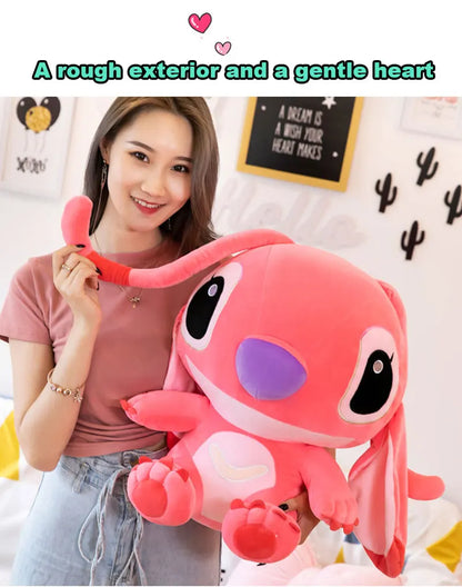 Giant Lilo & Stitch Plush – Soft Hug Pillow Toy