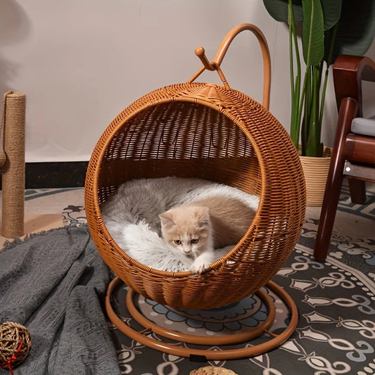 Luxury Cat Basket – Cozy & Stylish