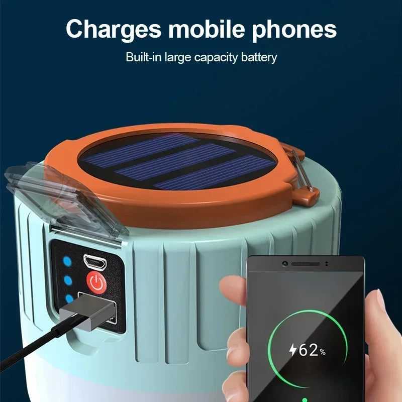 Waterproof LED Camping Lantern & Power Bank