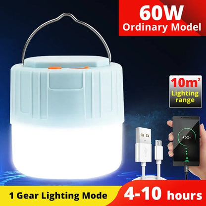 Waterproof LED Camping Lantern & Power Bank