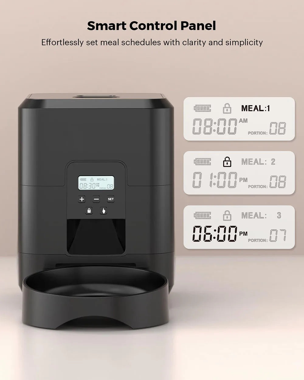 Smart Pet Feeder – Timed Cat & Dog Dispenser