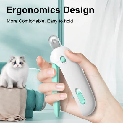 Adjustable Cat & Dog Nail Trimmer – No Overcutting