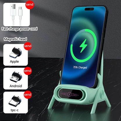 Mini Chair 3-in-1 Cordless Fast Charger Stand