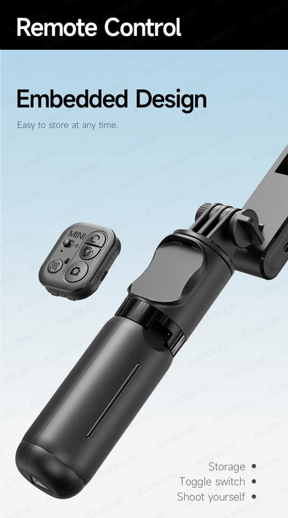 AXNEN Q19 AI Gimbal – 360° Face Tracking with Fill Light