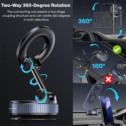 360° Magnetic Car Phone Holder