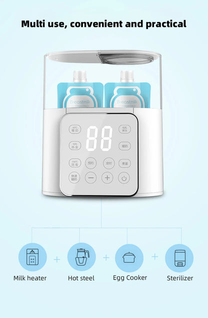 ThermoBub™ – 6-in-1 Baby Bottle Warmer & Steriliser with Temp Control