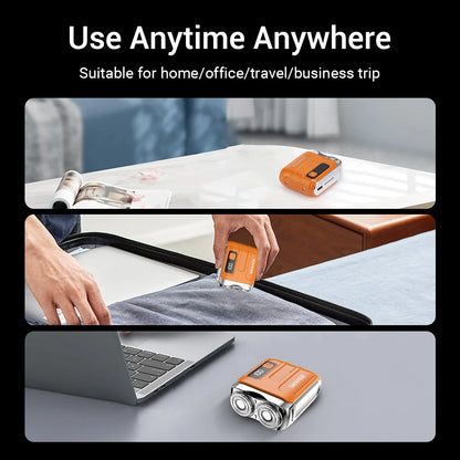 Mini Electric Shaver - Portable Travel & Home Use