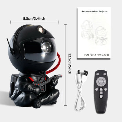 🌌 Astronaut Galaxy Star Projector Night Light