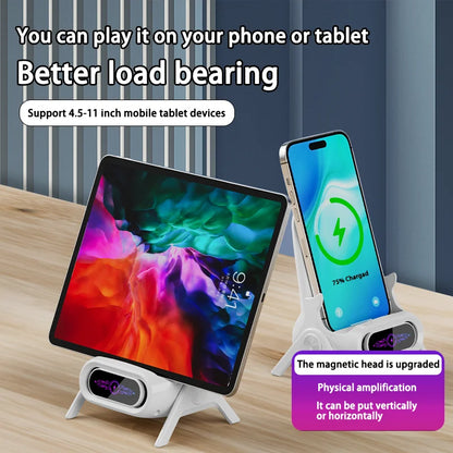 Mini Chair 3-in-1 Cordless Fast Charger Stand