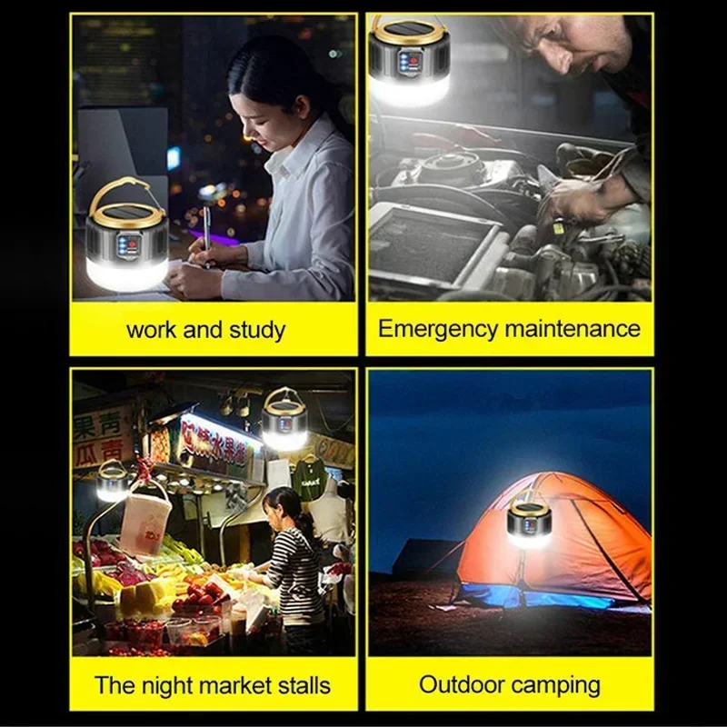 Waterproof LED Camping Lantern & Power Bank