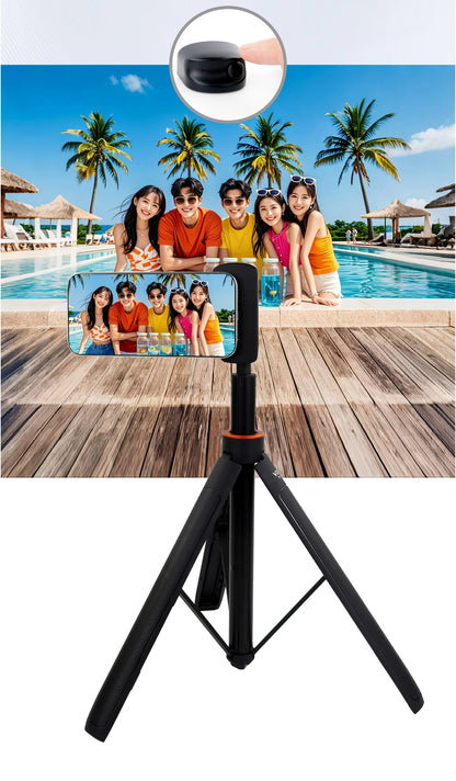 MagSafe Bluetooth Selfie Grip with Fill Light & Stabilizer