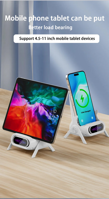 Mini Chair 3-in-1 Cordless Fast Charger Stand