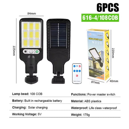 Outdoor Solar Lights with Motion Sensor