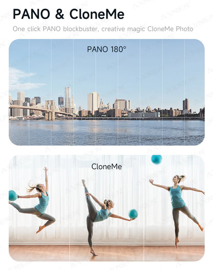 AXNEN Q19 AI Gimbal – 360° Face Tracking with Fill Light