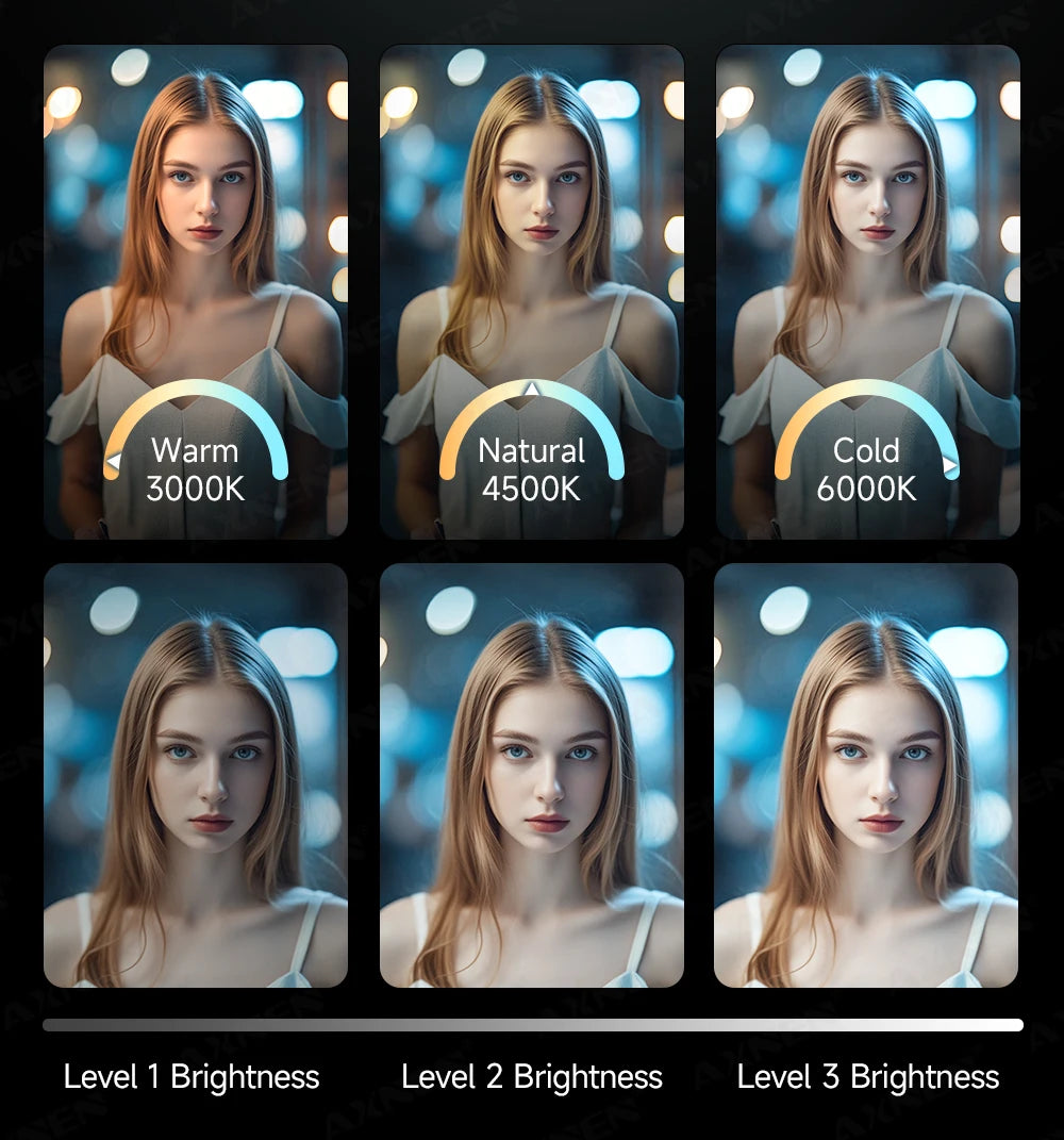 AXNEN Q19 AI Gimbal – 360° Face Tracking with Fill Light