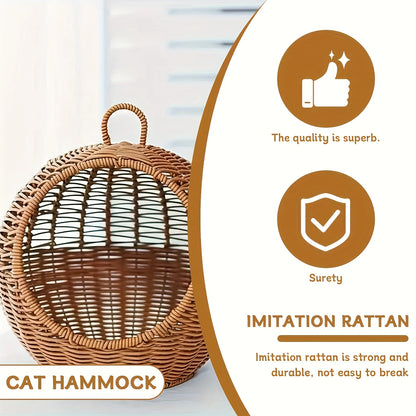 Luxury Cat Basket – Cozy & Stylish