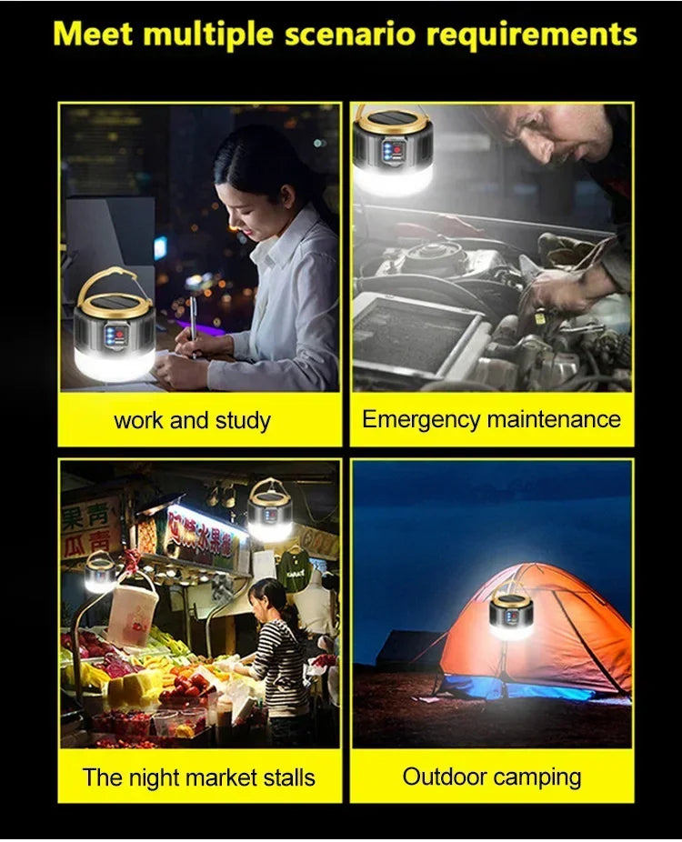 Waterproof LED Camping Lantern & Power Bank