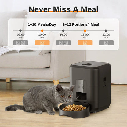 Smart Pet Feeder – Timed Cat & Dog Dispenser