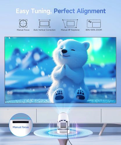 Magcubic HY300 Pro+ Android 11 Home & Outdoor Cinema