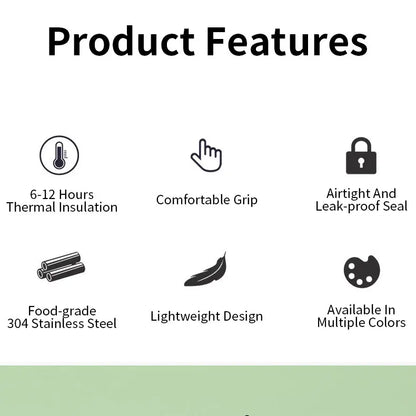 Vacuum Tumbler with Lid Stainless Steel Portable Water Bottle with Dazzling Handle Insulated Tumbler Tote Handle 20 30 OZ