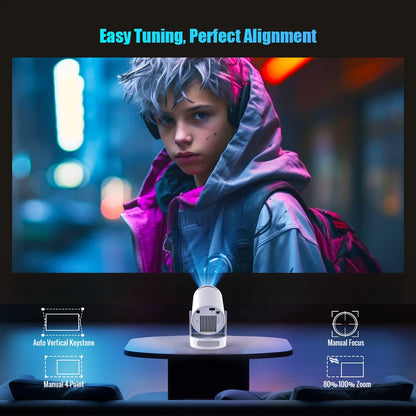 Magcubic HY300 Pro+ 4K WiFi6 Portable Projector