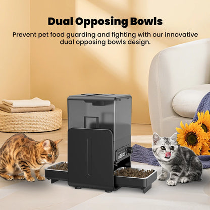 Smart Cat Feeder – 5L Automatic Dispenser with Voice Recorder