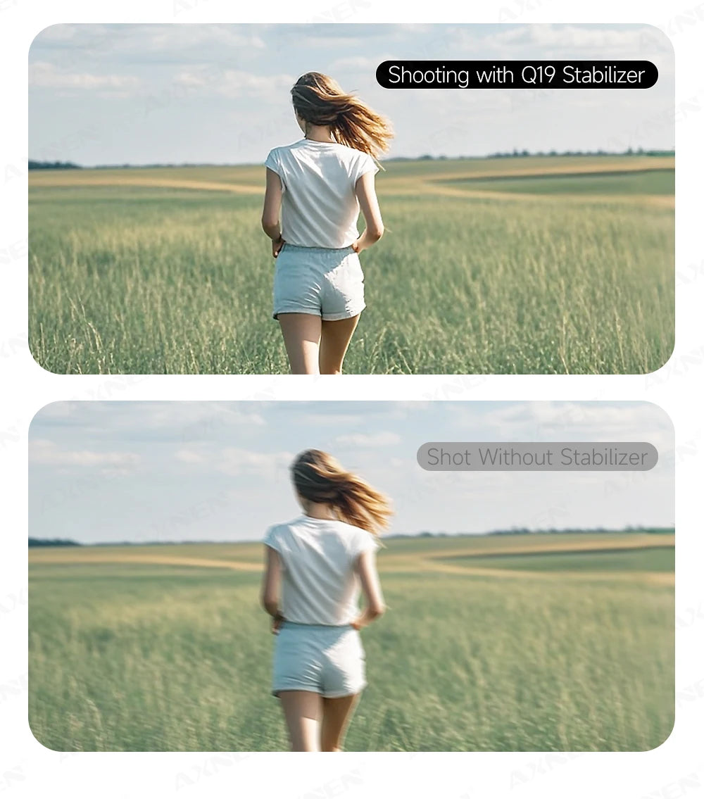 AXNEN Q19 AI Gimbal – 360° Face Tracking with Fill Light