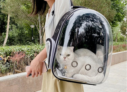 Space Capsule Pet Backpack – Travel with Style & Comfort 🚀🐾