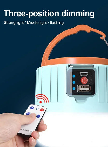 Waterproof LED Camping Lantern & Power Bank