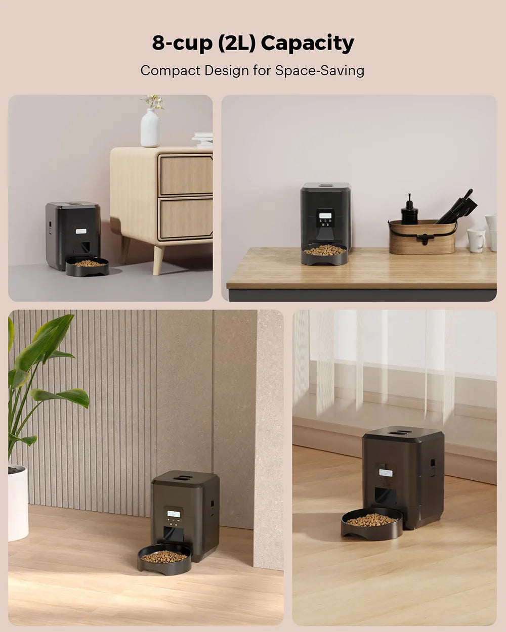 Smart Pet Feeder – Timed Cat & Dog Dispenser