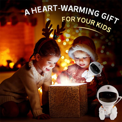 🌌 Astronaut Galaxy Star Projector Night Light