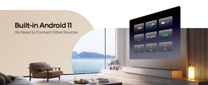 Magcubic HY300 Pro+ Android 11 Home & Outdoor Cinema
