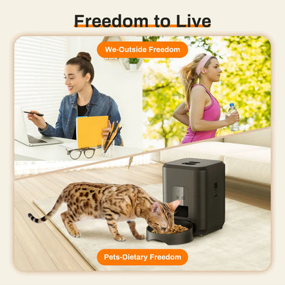 Smart Pet Feeder – Timed Cat & Dog Dispenser