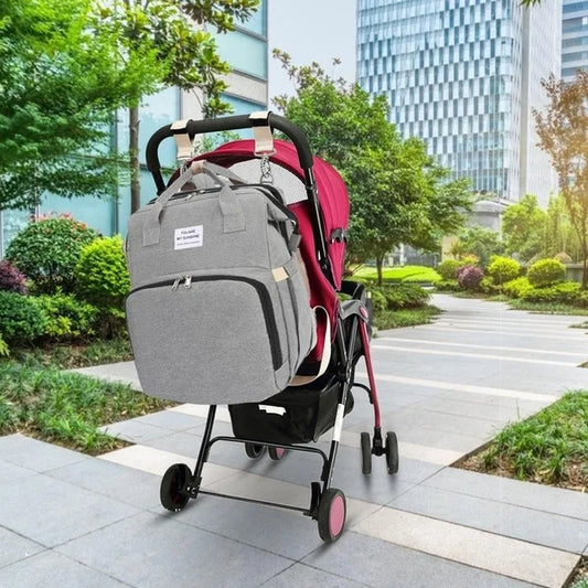Large Capacity Diaper Backpack – Travel Feeding & Sleeping Bag