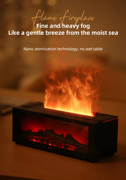 Fireplace Effect Essential Oil Diffuser